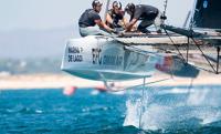 Team Oman Air mira hacia la Copa del Rey MAPFRE en Palma tras un resultado inesperado en el Mundial de GC32 en Portugal