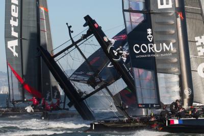 El ORACLE TEAM USA SPITHILL campeón de match race en la AC World Series San Francisco