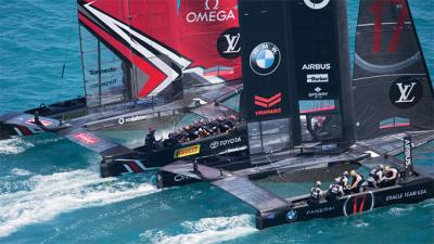 Emirates New Zealand, a una victoria de ganar la Copa América Emirates New Zealand, a una victoria de ganar la Copa América