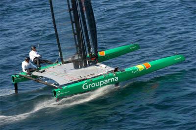 Little Americas Cup: Victoria para un superior “Groupama C” Little Americas Cup: Victoria para un superior “Groupama C”
