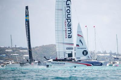¡Primera victoria de Groupama Team France! ¡Primera victoria de Groupama Team France!
