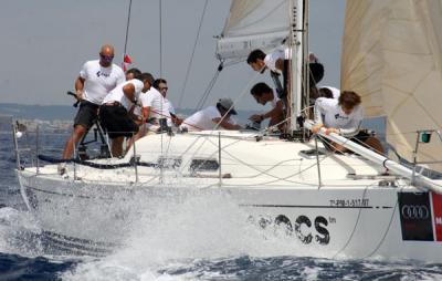 El Trimax de Marc de Antonio sigo luchando contra los elementos en la 29ª Copa del Rey-Audi Mapfre El Trimax de Marc de Antonio sigo luchando contra los elementos en la 29ª Copa del Rey-Audi Mapfre