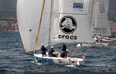 El J 80 Crocs de Javier Aguado se sitúa segundo en la Copa del Rey Audi Mapfre El J 80 Crocs de Javier Aguado se sitúa segundo en la Copa del Rey Audi Mapfre