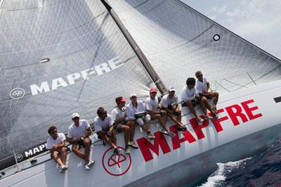 El MAPFRE se sube al podio en aguas de Palma