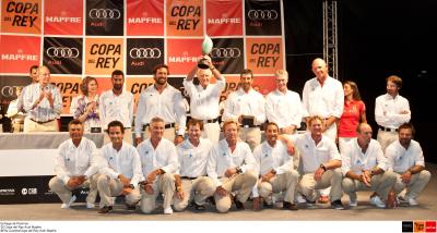 La 30 Copa del Rey Audi Mapfre baja el telón con la entrega de trofeos presidida por SS.MM. los Reyes de España 