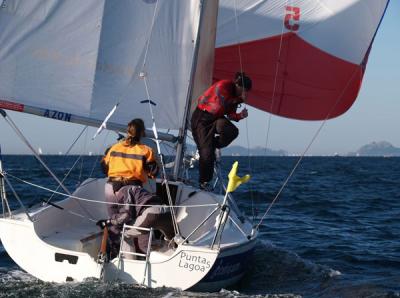  Cpto de Europa Match Race Femenino - Buenas sensaciones en el debut del equipo 'Gallery Hoteles - Raminova', de Sandra Azón