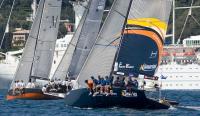 El barco canario durante la regata Pirelli en Italia. Fotografía: Nico Martínez