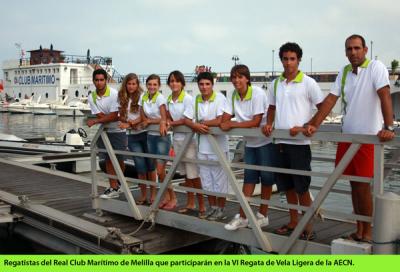 El equipo de regatas del C. Marítimo de Melilla acude al trofeo de la AECN en Las Palmas de Gran Canaria