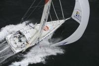 El lider de la Vendée Globe le dice adios al Pacífico. Restan 7000 millas para Le sables