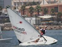 El viento protagonista en el final de la vela ligera de la Semana Náutica