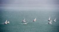 Espectacular tarde de regatas en la bahia de Santander, para el comienzo de BANCANTABRIA SAILING CUP 2009.