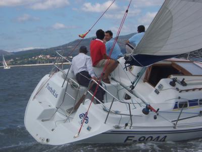 La Regata Inmobiliaria Tanxil reunió en Rianxo a la flota de cruceros de la Ría de Arousa