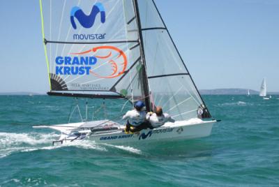 Los componentes del equipo Telefónica acuden a la Kiel Week, prueba definitiva antes de Pekín 2008 Los componentes del equipo Telefónica acuden a la Kiel Week, prueba definitiva antes de Pekín 2008