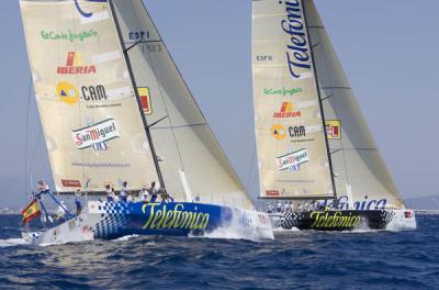 Los dos VO70 del equipo Telefónica competirán en aguas de Mallorca por el Trofeo Ayuntamiento de Palma Los dos VO70 del equipo Telefónica competirán en aguas de Mallorca por el Trofeo Ayuntamiento de Palma