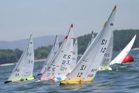 El poco viento en la Ría de Arousa también afectó a los participantes del Campeonato de España de Radio Control para la clase “1 metro”,