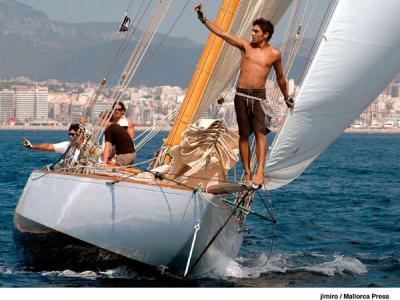 La regata Illes Balears Clàssics del Club de Mar puso hoy rumbo a Cabrera