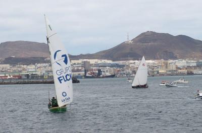 Porteño/GRUPO FLICK gana al Isla de la Graciosa el Desafío de Vela Autóctona 2009