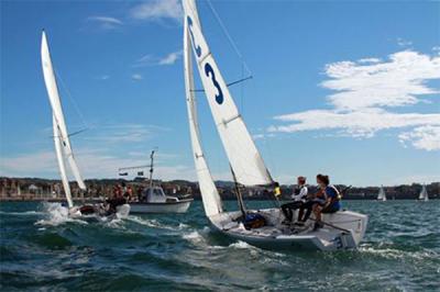 Azqueta y Llano, líderes en las pruebas de Match Race en el Abra Azqueta y Llano, líderes en las pruebas de Match Race en el Abra