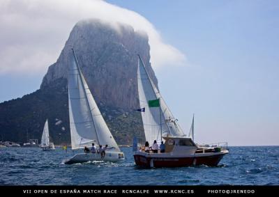 El Francés Damien Iehl, vencedor del VII Open de España de Match Race organizado por el RCN Calpe