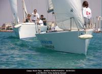 El I Open de Match Race Escoles de la Mar de la Generalitat- Marina Burriananova calienta motores
