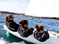 Roca revalida el bronce en el Match Race de Saint Quay