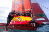 Brillante victoria del SailGP español que se impuso a Nueva Zelanda y Australia en la final del Gran Premio de Bermudas