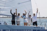 Noticia asume el mando el campeonato de España J80 en aguas de València 