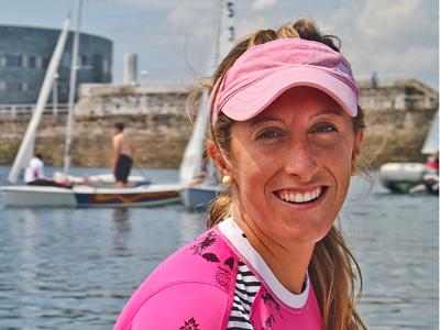 Angela Pumariega se pasa a la caña del 470 Angela Pumariega se pasa a la caña del 470