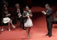 Blanca Manchón recibe la Medalla de Oro de la Ciudad de Sevilla