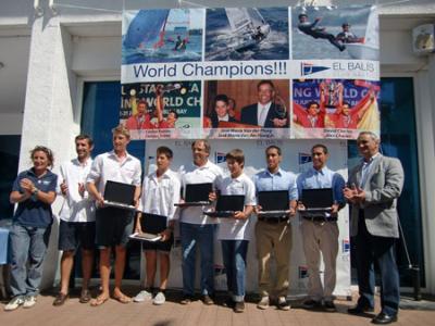 El Balís homenajea sus 3 campeones del mundo de 2012 El Balís homenajea sus 3 campeones del mundo de 2012
