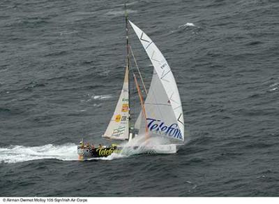 El barco de Vuelta al Mundo, proxima Master Class de Movistar en Galicia El barco de Vuelta al Mundo, proxima Master Class de Movistar en Galicia