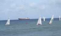 El bote Hospital la Paloma/Pueblo Guanche saldrá primero en el concurso Memorial Belen María de vela latina canaria