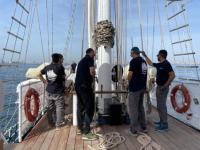 El Buque Escuela Cervantes Saavedra y la Universidad Camilo José Cela participan en la regata Interempresas por la Igualdad