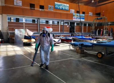 El CEAR de Vela Príncipe Felipe de Santander se prepara para abrir sus puertas mañana 11 de mayo. El CEAR de Vela Príncipe Felipe de Santander se prepara para abrir sus puertas mañana 11 de mayo.