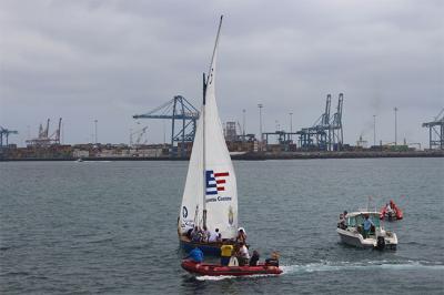 El Encuentro de Vela Latina 2017 recupera una maniobra histórica El Encuentro de Vela Latina 2017 recupera una maniobra histórica