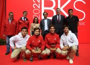 El equipo Fhimasa Escuela de Vela José Luis de Ugarte y Manolo Rey-Baltar, reconocidos en los Bizkaia Kirolak Sariak