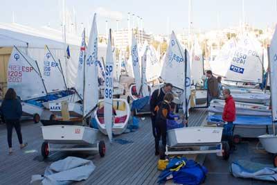 El RCNP sitúa a tres regatistas entre los mejores del ranking balear de Optimist   