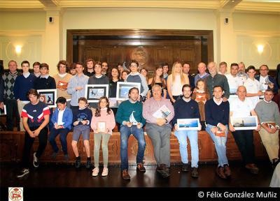 El Real Club Astur de Regatas de Gijón, celebró en la noche del pasado viernes la Gala de la Vela Anual