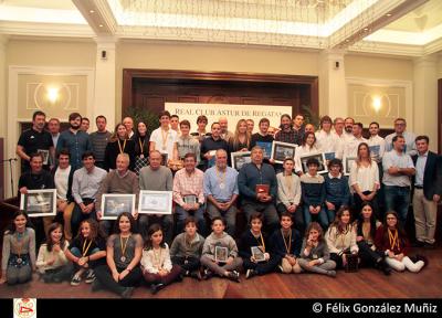 El Real Club Astur de Regatas de Gijón, celebró en la noche del viernes la Gala de la Vela El Real Club Astur de Regatas de Gijón, celebró en la noche del viernes la Gala de la Vela