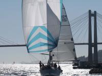 El VIII trofeo Acimut Norte de  cruceros se disputa este fin de semana en la ría de Vigo
