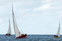 ESTIBADORES PORTUARIOS, primero en tomar la salida este sábado en el Concurso de Vela Latina Canaria