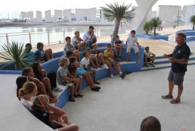 Exitosa concentración de regatistas y técnicos andaluces de Optimist en el Centro de Tecnificación Andaluz Exitosa concentración de regatistas y técnicos andaluces de Optimist en el Centro de Tecnificación Andaluz