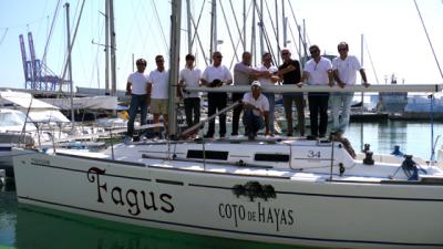 FAGUS-COTO DE HAYAS-MALACCA preparado para conseguir su cuarto triunfo en la XXXV Regata Mar de Alborán FAGUS-COTO DE HAYAS-MALACCA preparado para conseguir su cuarto triunfo en la XXXV Regata Mar de Alborán