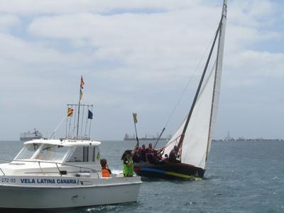 Fin de semana intenso de Vela Latina Canaria