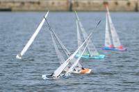 Guillermo Beltrí revalidó su título de campeón de la Copa de España y Vilagarcía volvió a mostrar en sus aguas la mejor vela radio control 