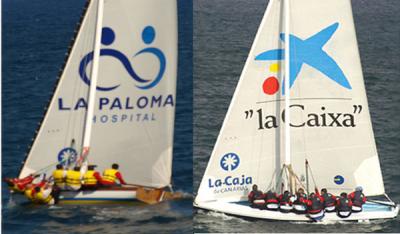 HOSPITAL LA PALOMA/Pueblo Guanche-Puerto de la Luz/LA CAIXA, duelo en la cumbre este sábado en el Campeonato de Vela Latina Canaria HOSPITAL LA PALOMA/Pueblo Guanche-Puerto de la Luz/LA CAIXA, duelo en la cumbre este sábado en el Campeonato de Vela Latina Canaria