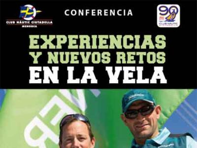 Iker Martinez impartirá una conferencia mañana viernes en el club náutico de Ciutadella Iker Martinez impartirá una conferencia mañana viernes en el club náutico de Ciutadella