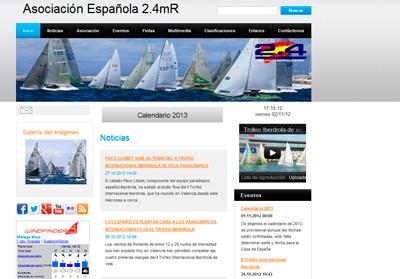 La Asociación Española 2.4mR estrena página web La Asociación Española 2.4mR estrena página web