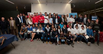 La Fiesta de la Vela de la FVCV premió a los mejores del 2012 en el edificio Veles e Vent La Fiesta de la Vela de la FVCV premió a los mejores del 2012 en el edificio Veles e Vent
