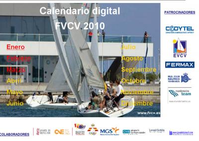 La FVCV edita su nuevo Calendario Digital de Regatas con todos los eventos deportivos previstos para el 2010